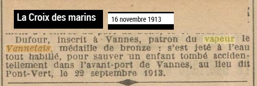 1913 11 Vapeur vannetais
