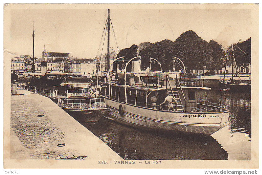 1930 Bateau Vannes Le Brix bis