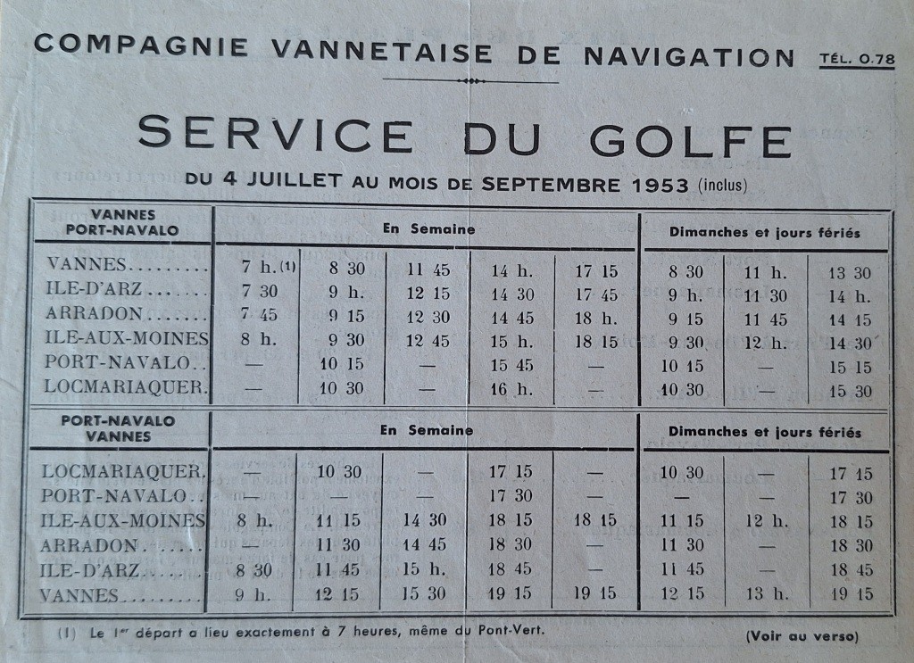 1953 CVN service