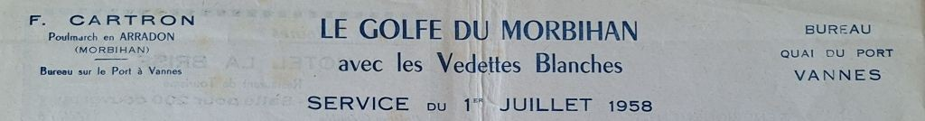 1958 Vedettes Blanches Cartron
