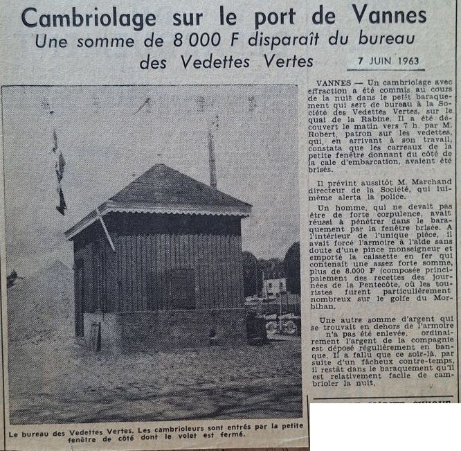 1963 kiosque siege Vedettes Vertes