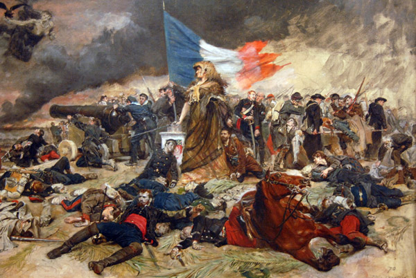 La Siège de Paris by Ernest Meissonier